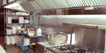 Efficient restaurant kitchen