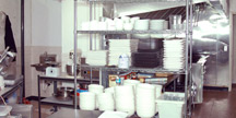 Efficient restaurant kitchen