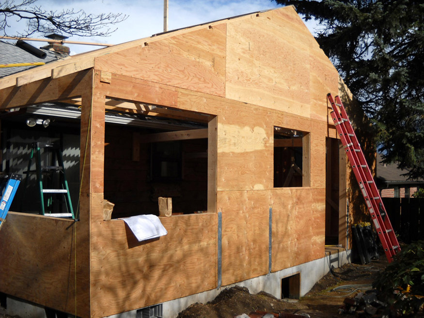 Seattle Residence Addition Construction Photo