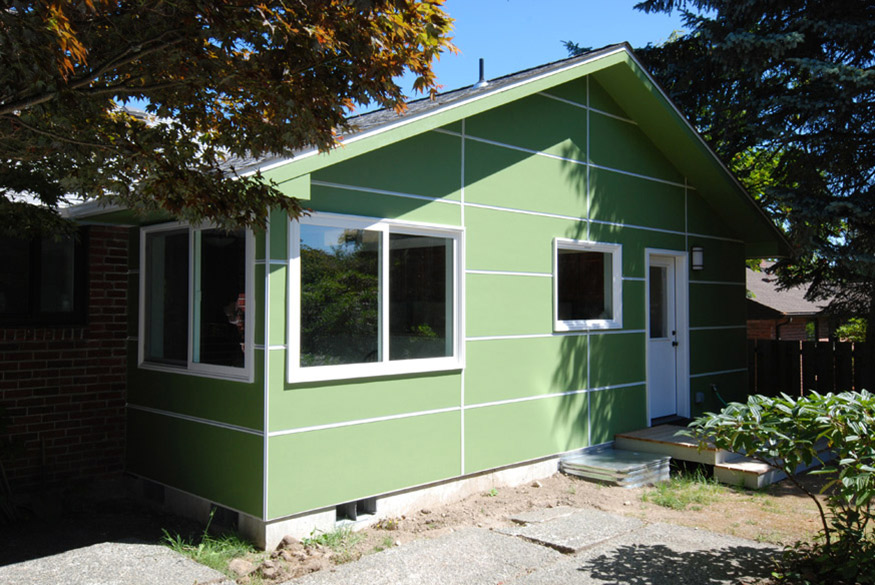 Seattle residential architect addition exterior