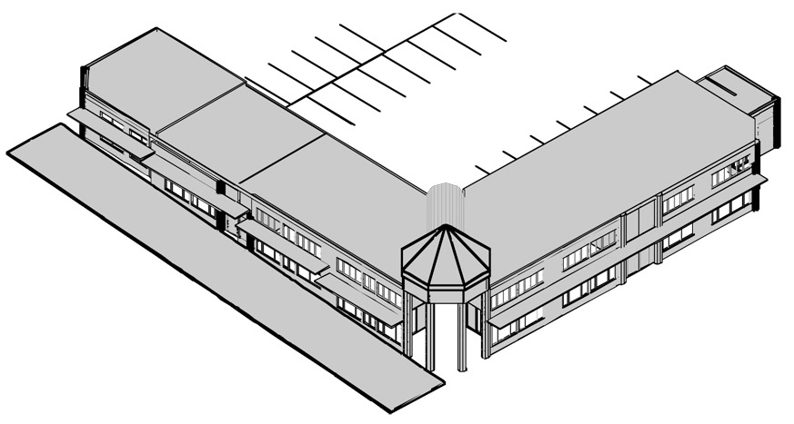 Seattle retail shell building scheme B