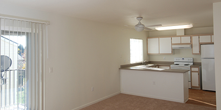 Renovated living dining area