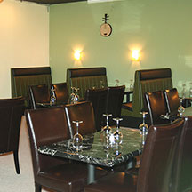 Restaurant dining room