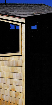 View of the stair which gives the home its name, Seahawk