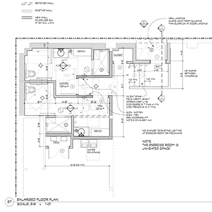 Crossfit Gym enlarged plan