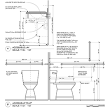 Wheelchair accessible details