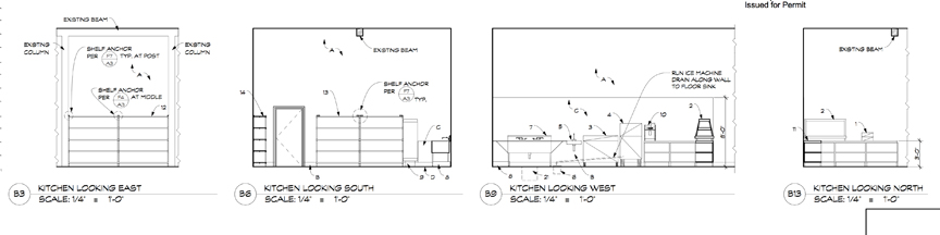 Neighborhood deli elevations
