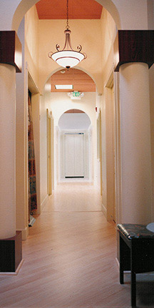 Tanning Bed Hallway