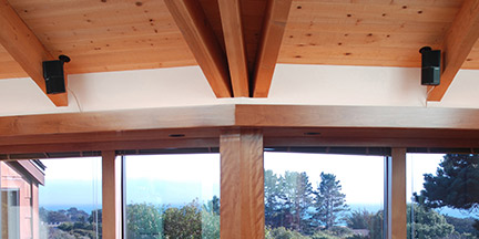 Warm color fluorescent lighting