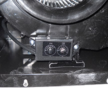 Whole house ventilation exhaust fan