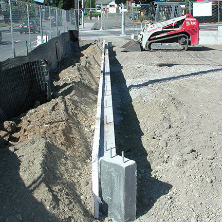 Foundation exterior insulation