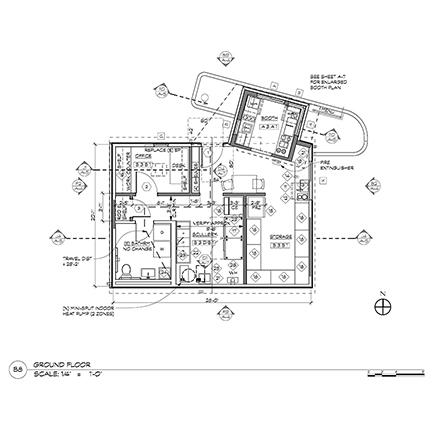 Building floor plan