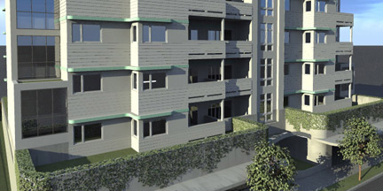 Green Condo Front