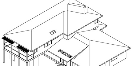 Prairie style second floor addition