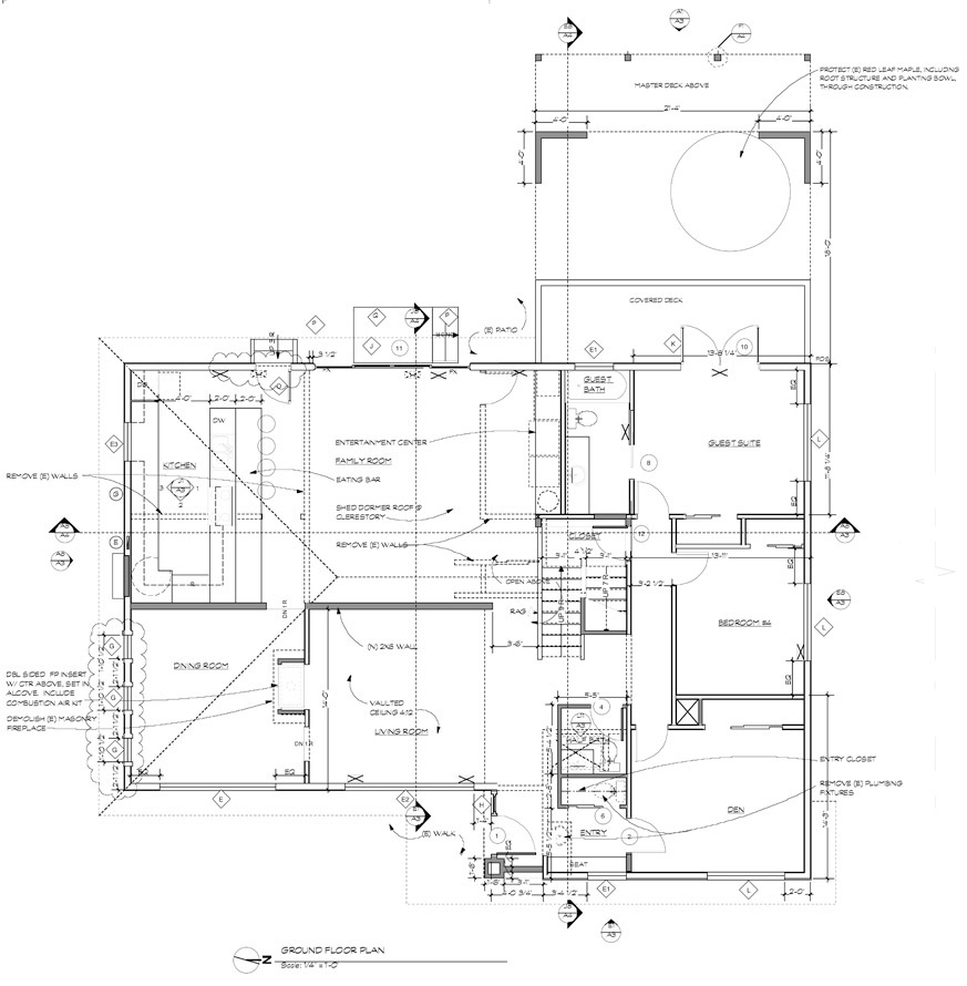 Lynnwood house addition side view