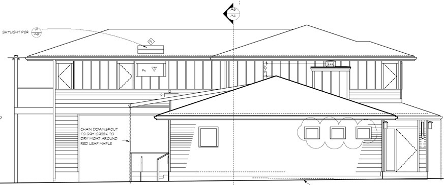 Lynnwood house addition side view