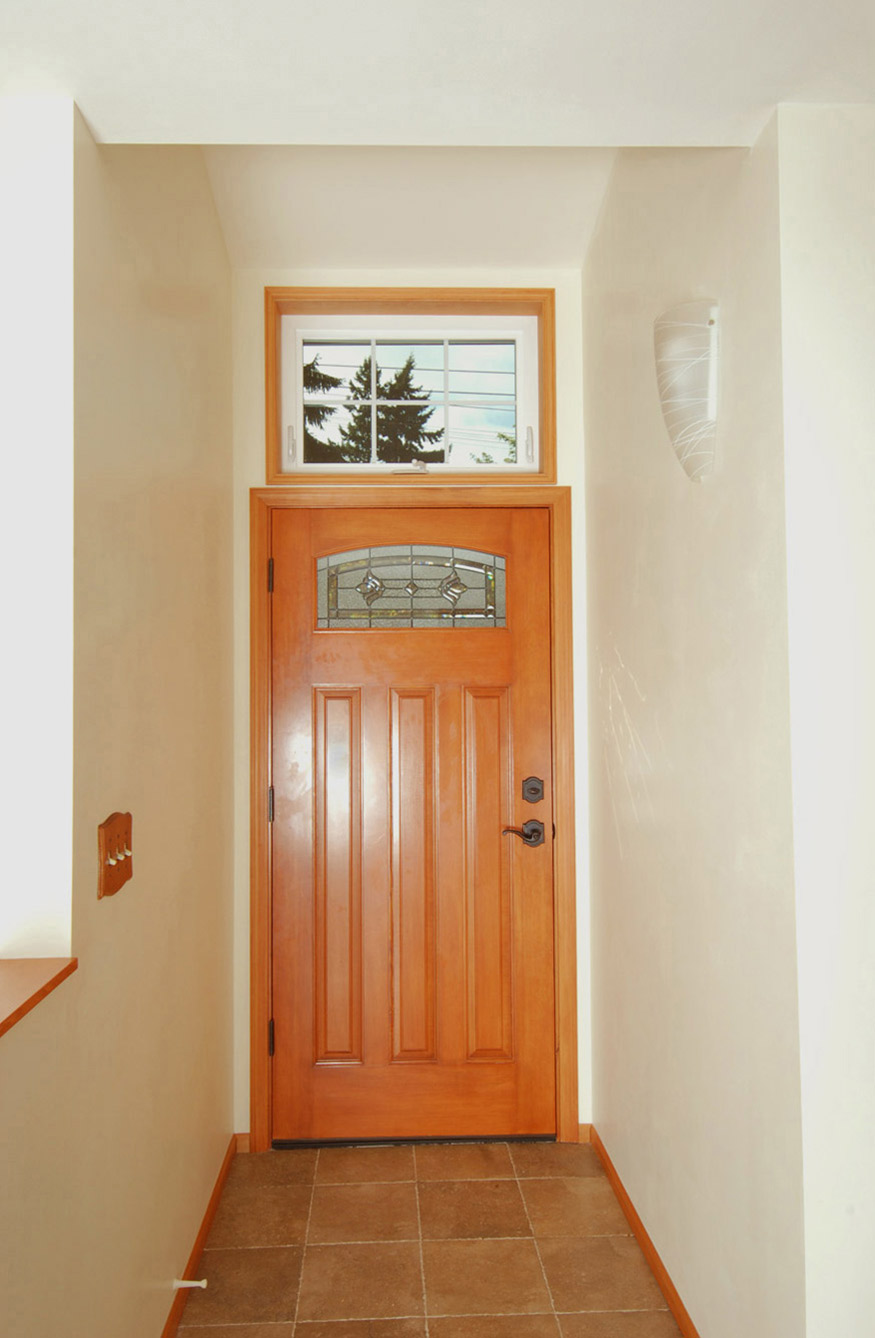 Residence addition new entry hall interior