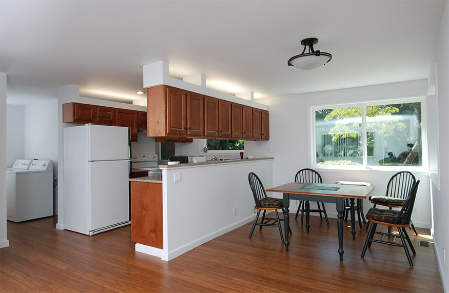 Seattle kitchen and dining addition open plan